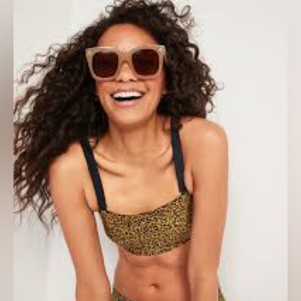 Old Navy reversible Bandeau swim top